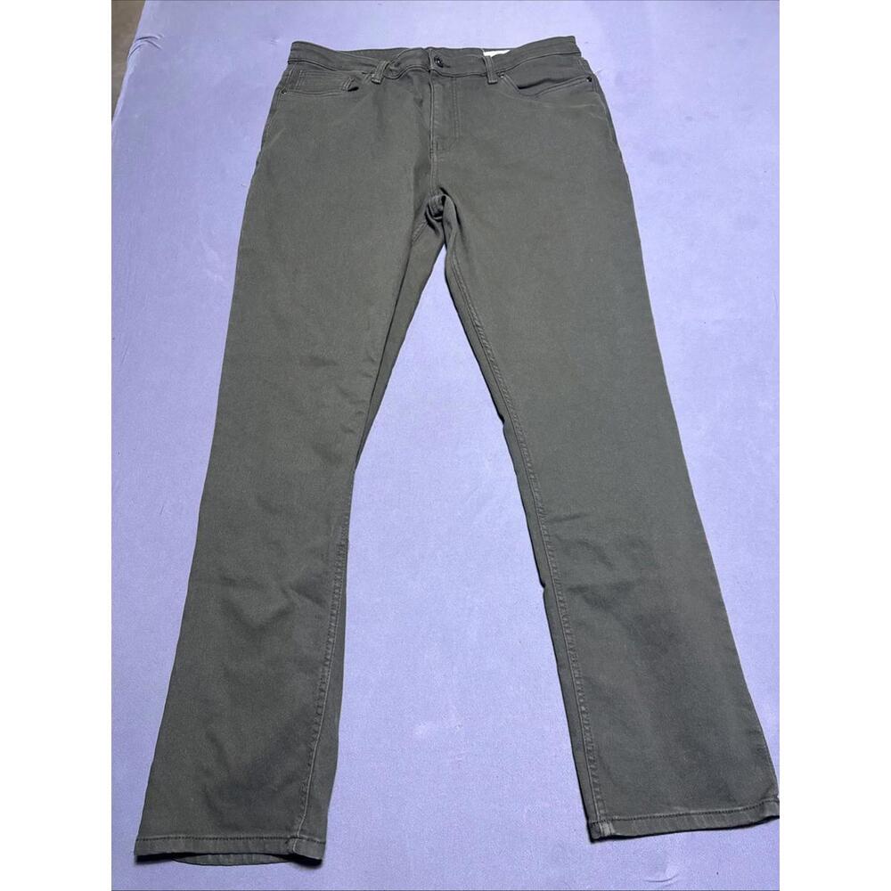 Tpj Jeans Mens 38x32 Denkhaki Slim Fit Brown Khaki Jeans